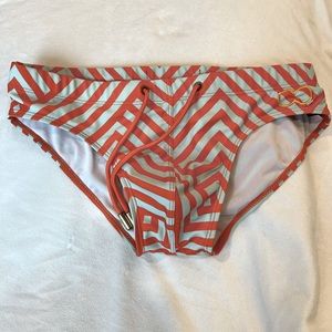 2EROS printed swim brief, men’s size small.